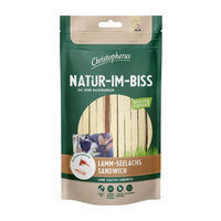 Produktbild von Christopherus Natur-Im-Biss Hundesnack Lamm-Seelachs Sandwich getreidefrei 12 x 70 g - 12 x 70 g