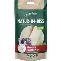 Produktbild von Christopherus Natur-Im-Biss Kausnack für Hunde mit Huhn und Rind getreidefrei 12 x 70 g - 70 g