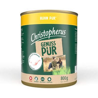 Produktbild von Christopherus Pur Hundefutter Huhn 6x800g für alle Altersstufen und Größen