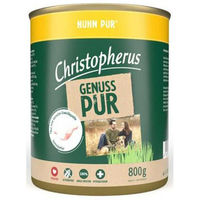 Produktbild von Christopherus Pur Hundefutter Huhn Monoprotein Getreidefrei Adult 6x 800g - 6 x 800 g