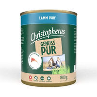 Produktbild von Christopherus Pur Hundefutter Lamm Monoprotein 12x800g