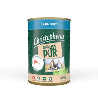 Produktbild von Christopherus Pur Hundefutter Lamm Monoprotein 6x400g