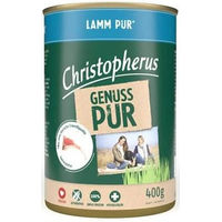 Produktbild von Christopherus Pur Hundefutter Lamm Monoprotein Getreidefrei 6x400 g - 6 x 400 g
