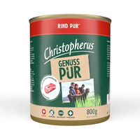 Produktbild von Christopherus Pur Hundefutter Rind Monoprotein 6x800g
