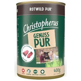 Produktbild von Christopherus Pur Hundefutter Wild 6x400g