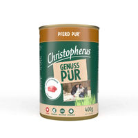 Produktbild von Christopherus Pur Pferd Nassfutter 24x400g