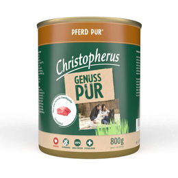 Produktbild von Christopherus Pur Pferdefutter 12x800g