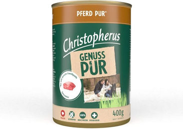 Produktbild von Christopherus Pur Pferdefutter 6x400g