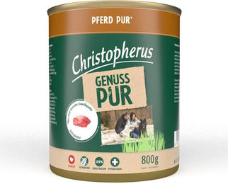 Produktbild von Christopherus Pur Pferdefutter 6x800g