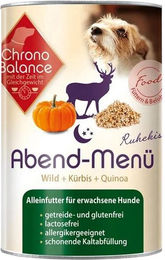 Produktbild von ChronoBalance Abend Menü Wild mit Kürbis und Quinoa für Hunde 800g