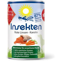 Produktbild von ChronoBalance Bio Alleinfutter Insekten mit Roten Linsen und Karotte Stückchen in Sauce glutenfrei hypoallergen 2400g