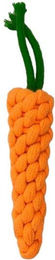 Produktbild von ChronoBalance Kauspielzeug Tau geflochtene Karotte für Hunde Orange