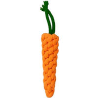 Produktbild von ChronoBalance Kauspielzeug Tau geflochtene Karotte für Hunde Orange