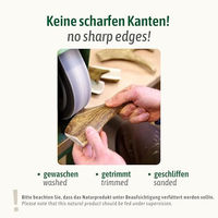 Produktbild von ChronoBalance L Kaustange für Hunde aus 100% Hirschgeweih als natürlicher Kausnack zur Zahnpflege ohne Zusätze 60g
