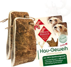 ChronoBalance Natürlicher Damhirsch Kaugeweih für Hunde Monoprotein Sensitive – Bild 1 von 3