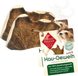 ChronoBalance Natürlicher Damhirsch Kaugeweih für Hunde Monoprotein Sensitive für alle Altersstufen und Größen – Bild 1 von 3