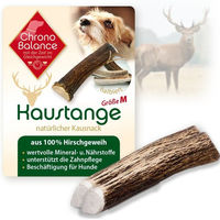 Produktbild von ChronoBalance Rothirsch Geweihstange für Hunde monoprotein halbierte Stücke 2xM