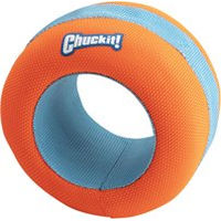 Produktbild von Chuckit! Amphibious Roller Hundespielzeug Unsinkbares Wurfspielzeug Blau-Orange - 1 Stk.