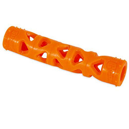 Chuckit! Breathe Right Fetch Stick Wurfspielzeug für kleine Hunde in Orange aus Naturkautschuk Größe S – Bild 1 von 8