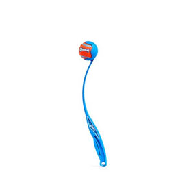 Chuckit! Classic 26M Ballwerfer für Hunde mit ergonomischem Gummigriff aus Kunststoff in Blau/Bunt, 66 cm Länge – Bild 1 von 3
