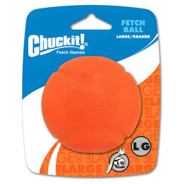 Chuckit Hundespielzeug Fetch Ball aus Naturkautschuk Größe L Orange - 1 Stk. – Bild 1 von 7