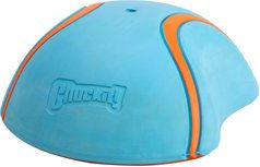 Chuckit! Hundespielzeug Indoor Slider Quietschspielzeug aus Gummi Blau-Orange – Bild 1 von 8