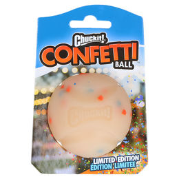Chuckit! Hundespielzeug Konfetti-Ball aus Naturkautschuk Bunt Größe M - 1 Stk. – Bild 1 von 5