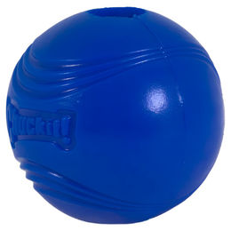 Chuckit! Hundespielzeug Super Crunch Ball Blau Größe M aus Kunststoff - 1 Stk. – Bild 1 von 5