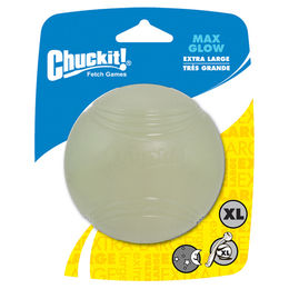 Produktbild von Chuckit! Max Glow Ball für Ballschleudern aus Gummi Größe XL - 1 Stk.