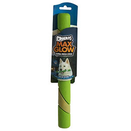 Chuckit! Max Glow Ultra Fetch Wurfspielzeug aus Gummi für Hunde in Grün - 1 Stk. – Bild 1 von 4
