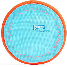 Chuckit! Paraflight Frisbee Hund Nylon Spielzeug Größe S Blau Bunt – Bild 1 von 9