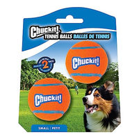 Produktbild von Chuckit Tennisball für Hunde Größe S 2er Set Blau und Orange