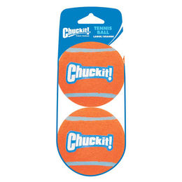 Produktbild von Chuckit! Tennisbälle für Hunde aus Naturkautschuk Orange Größe L 2er Pack