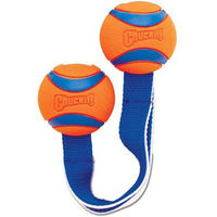 Produktbild von Chuckit! Ultra Duo Tug Hundespielzeug aus Naturkautschuk Orange/Blau Größe M - 1 Stk.
