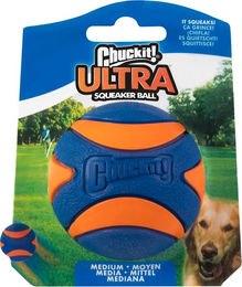 Chuckit! Ultra Squeaker Ball Hundeball aus Gummi Größe M - 1 Stk. – Bild 1 von 11