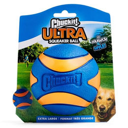 Chuckit Ultra Squeaker Hundespielzeug Ball aus Gummi Größe XL - 1 Stk. – Bild 1 von 6