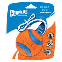 Produktbild von Chuckit! Ultra Tug Ball für Hunde aus Gummi Größe L