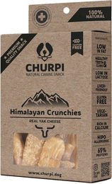 Produktbild von Churpi Himalaya Crunchies Yak-Käse Sticks Kausnack für Hunde glutenfrei ohne Farb- und Aromastoffe 70g
