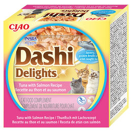 Churu Dashi Delights Flüssiger Katzensnack Thunfisch und Lachs 70 g – Bild 1 von 1