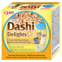 Produktbild von Churu Katzensnack Dashi Delights Flüssiger Snack Thunfisch und Käse 70 g