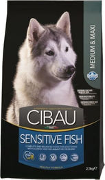CIBAU Sensitive Fish Hundefutter für Medium und Maxi Adult Hypoallergen 2.5 kg – Bild 1 von 3