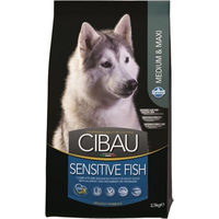 Produktbild von CIBAU Sensitive Fish Hundefutter für Medium und Maxi Adult Hypoallergen 2.5 kg
