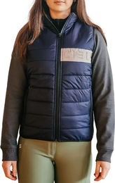 Cieli Equestrian Carter Weste aus Baumwolle Unisex Schwarz Blau Größe M – Bild 1 von 1