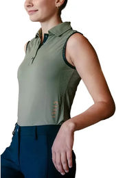 Cieli Equestrian Jordyn Reitshirt Damen Sommer Grün XL – Bild 1 von 1