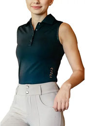 Cieli Equestrian Jordyn Reitshirt Damen Sommer Schwarz Größe S – Bild 1 von 1