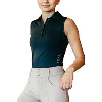 Produktbild von Cieli Equestrian Jordyn Reitshirt für Damen in Schwarz XS