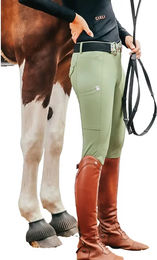 Cieli Equestrian Reithose Mid Grip Damen Everyday Grün – Bild 1 von 1