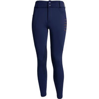 Produktbild von Cieli Equestrian Reithose Mid Grip Suede Damen Blau 3XS