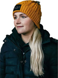 Cieli Equestrian Signature Bommelmütze für Damen in Gelb – Bild 1 von 1