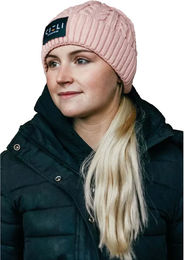 Cieli Equestrian Signature Bommelmütze für Damen in Rosa – Bild 1 von 1